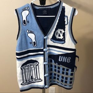 UNC Carolina Tar Heels Sweater Vest. Women’s